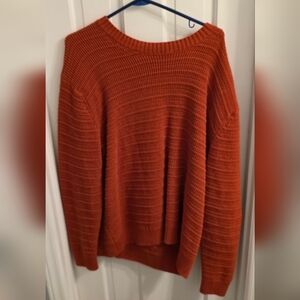 Banana Republic Orange Knit Sweater